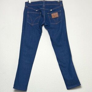Dolce & Gabbana Blue Straight Leg Jeans